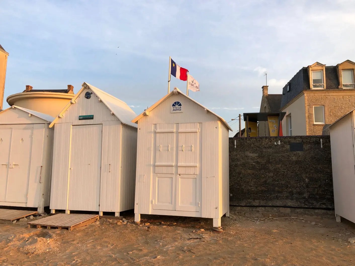 Les villas du bord de mer - La jetée des pècheurs
