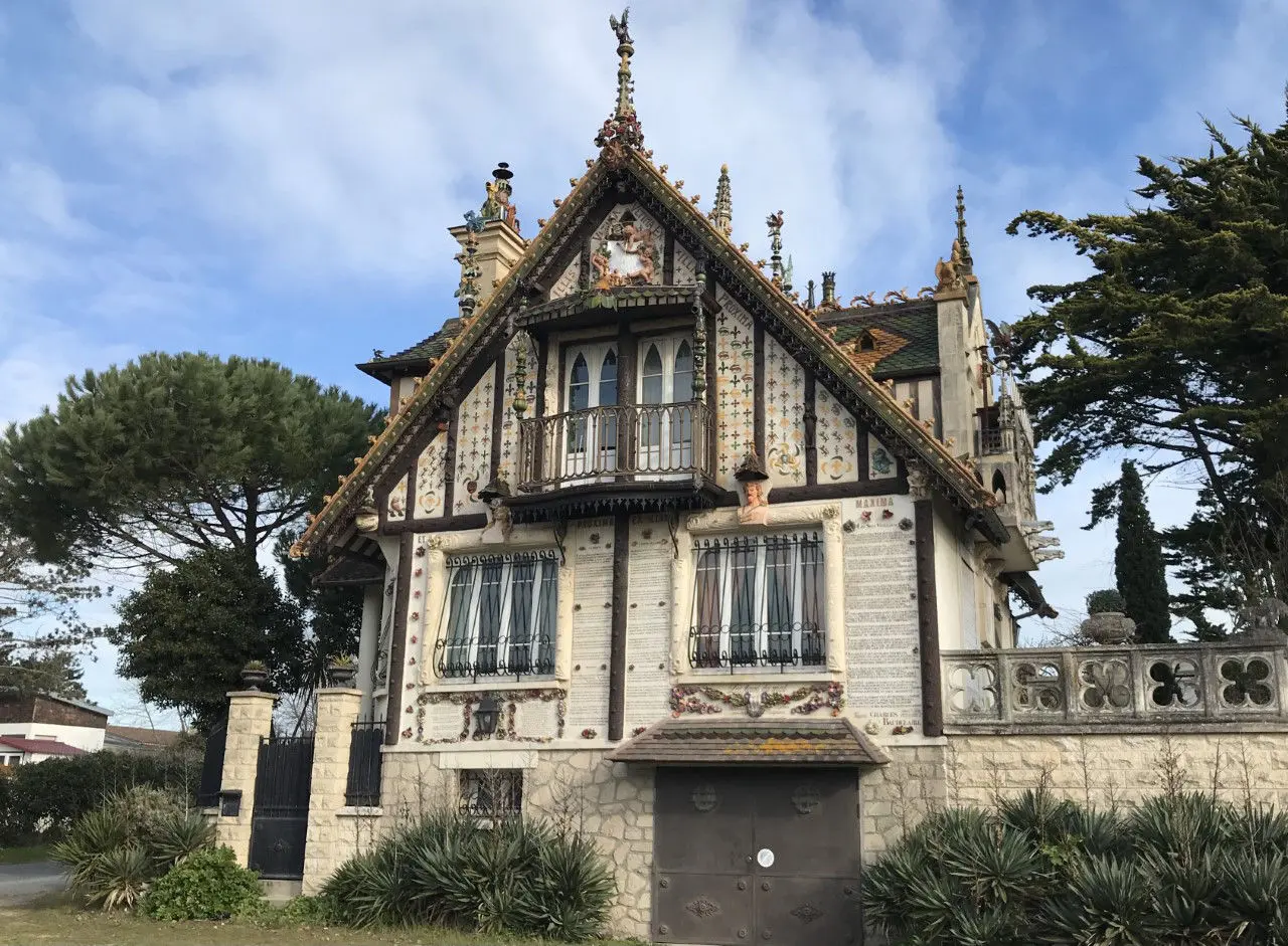 Les villas du bord de mer - Les fleurs du mal à Colleville Montgomery.